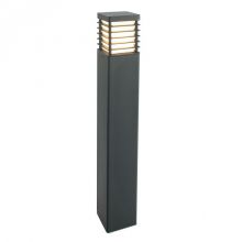 Halmstad lampa stojąca zewnętrzna 85cm 1x46W E27 230V czarna